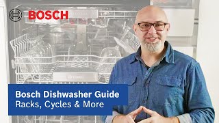 Your Bosch Dishwasher UNLOCKED Features Racks Cycles amp More  Bosch Home USA [upl. by Windzer]