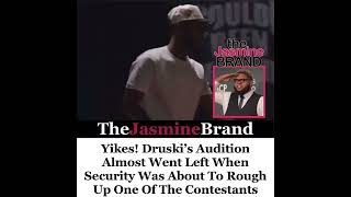 Druski’s Security Almost BeatUp A Contestant Who Is A Detroit Comedian [upl. by Akcimehs]