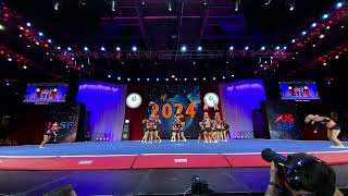 ECE Bombshells The Cheerleading Worlds Finals 2024 [upl. by Lanctot980]