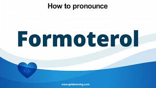 How to pronounce Formoterol in English correctly [upl. by Llertnov778]