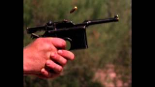 Slow Motion C96 quotBroomhandlequot Mauser [upl. by Lebatsirhc620]