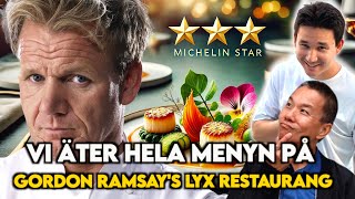 Är Gordon Ramsays 3 Stjärniga Restaurang i London Värt Hypen  Över 20 rätter [upl. by Aoht]