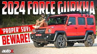 2024 Force Gurkha 5 Door First Drive Review  Practical 7 Seater Off Roader SUV for India  autoX [upl. by Verna]