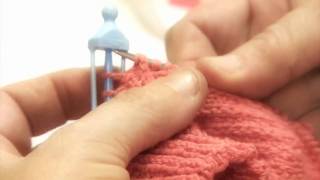 How To Knit A Sock Part 5 of 8 HD Quality [upl. by Lilian]