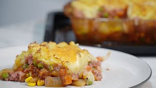 Corned Beef Cottage Pie SIMPLE WEEKNIGHT Meal [upl. by Clapper624]