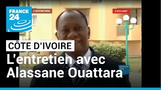 Le nouveau président Alassane Ouattara demande à Laurent Gbagbo de quitter le pouvoir • FRANCE 24 [upl. by Aneela]