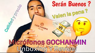 Micrófonos inalámbricos GOCHANMI TK100 Unboxing y Review [upl. by Becka]