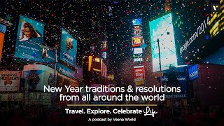 New Year traditions amp resolutions from around the world  Veena World [upl. by Sydalg374]