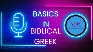 How To Learn Biblical Greek 2 [upl. by Hoehne]