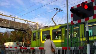 Level crossing at Bray station [upl. by Intisar]