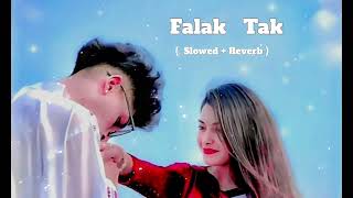 falak Tak chal sath mere slowed  reverb❤️❤️ hindi song [upl. by Garzon]