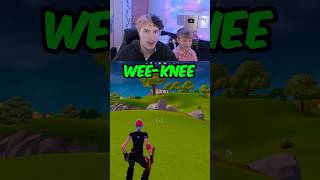 KID HAS 3 KNEES 😂 fortnite [upl. by Adnovay]