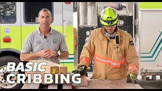 Cribbing Basics Firefighter John Rojas and Firefighter Brandon Post [upl. by Berghoff]