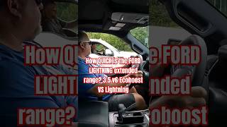 FORD LIGHTING VS 35L V6 ECOBOOST  ford f150 lightning electric gas [upl. by Ahseym260]