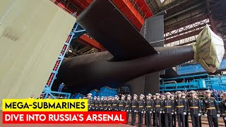 Putin Unveils New Russian Nuclear Submarines [upl. by Losiram]