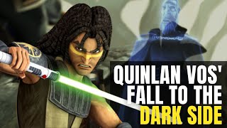 Quinlan Vos Fall Redemption and Death  Star Wars Fast Facts Shorts [upl. by Tahp]