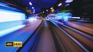 Night Tram Ride  Schloss Nymphenburg to Sendlinger Tor  Munich  4K HDR [upl. by Koy]