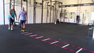 Ep 5 CrossFit Endurance Program  Agility Ladder [upl. by Pogah]