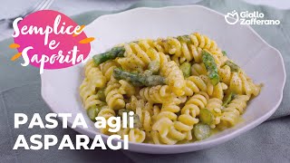 PASTA agli ASPARAGI VELOCE e BUONISSIMA  SOLO 2 INGREDIENTI😍🌿💚 [upl. by Enyalaj375]