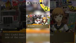 Persona 4 Every Day October 6 rpg anime persona [upl. by Nebe]