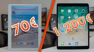 Tablette 70€ VS iPad 1200€ [upl. by Leciram]