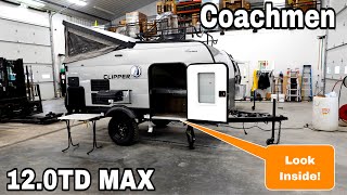 All New 2021 Coachmen Clipper 120 TD Max Review  Small On The Outside Spacious On The Inside [upl. by Llehsam]