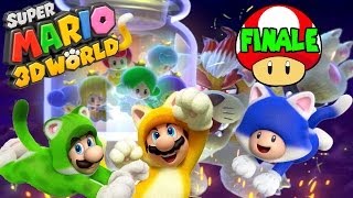 Super Mario 3D World  World Star 100 Nintendo Wii U Gameplay Walkthrough [upl. by Avril213]