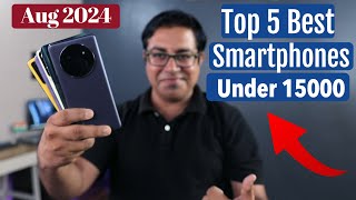 Best 5G Phones Under 15000 in August 2024 I GALTI MAT KARNA Under 15k [upl. by Brelje]