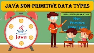 Nonprimitive Data Types in Java  Java NonPrimitive or Reference data types [upl. by Lapides860]