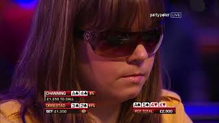 Obrestad Flops A Straight  Classic Hands  The Big Game V  partypoker [upl. by Riana]