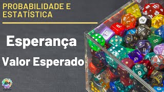 Probabilidade Aula 16  Esperança Valor Esperado Variância e Desvio Padrão [upl. by Bara]