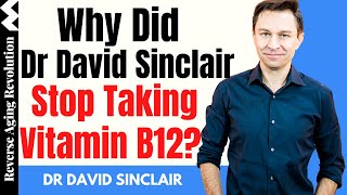 Why Dr David Sinclair Stopped Taking Vitamin B12  Dr David Sinclair Interview Clips [upl. by Okoy]