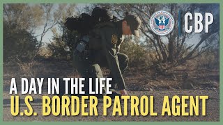 A Day In The Life  US Border Patrol Agent  CBP [upl. by Asiak]