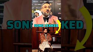 HONEY SINGH NEW SONG LEAKED📈😬 shorts honeysingh badshah [upl. by Lillie]