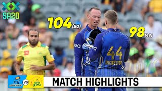 MICT vs JSK 4th Match SA20 2024 Highlights  SA20 Highlights 2024  JSK vs MICT highlights today [upl. by Cleodal]