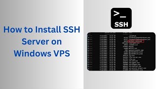 How to Install SSH Server on Windows VPS [upl. by Mcleod]