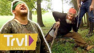 Monster Hunting In An Appalachian Rain Storm  Mountain Monsters  Travel Channel [upl. by Asiar]