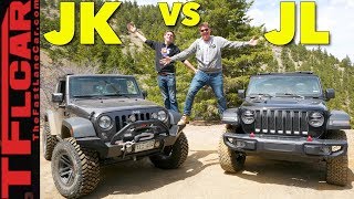 Old vs New OffRoad Review Which Jeep Wrangler Is The One to Buy [upl. by Malek970]