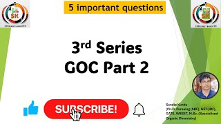 3rd series GOC part2 neet chemistry chemistry neetchemistry [upl. by Ynttirb]