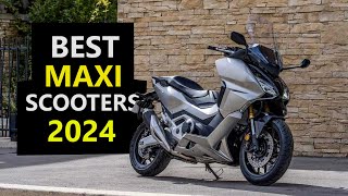 TOP 10 Maxi Scooters Upcoming 2024  Specifications and Price [upl. by Fergus801]