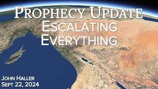 2024 09 22 John Hallers Prophecy Update Escalating Everything [upl. by Waynant162]