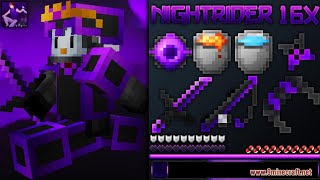 Night Rider 16x mcpe pvp texturepack 120FPS boost [upl. by Kosey]