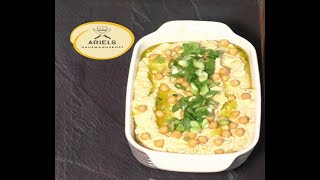 Hummus selber machen mit diesem einfachen Rezept es ist eine Creme aus Kichererbsen und Tahini [upl. by Nemracledairam]