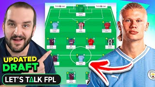 MY UPDATED FPL DRAFT  Fantasy Premier League Tips 202425 [upl. by Nelac]