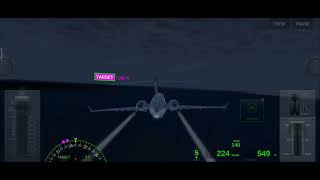 Flight ✈️ takeoff at night Runway flight [upl. by Keefe]