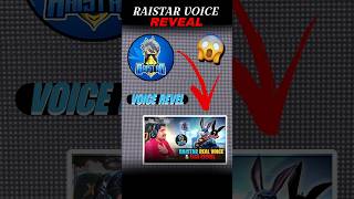 Raistar Real Voice Reveal😱freefire shorts raistar treding [upl. by Larcher457]