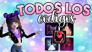 TODOS LOS NUEVOS CODIGOS DE DRESS TO IMPRESS EN ROBLOX DTI [upl. by Immat]