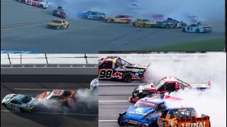 All NASCAR crashes and spins from Talladega Fall 2024 [upl. by Yesak184]