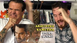 ARAVINDHA SAMETHA Intro Fight Scene REACTION [upl. by Ariet725]