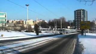 Straßenbahn Plauen  KT4D am Oberen Bahnhof 20122009 [upl. by Ttessil335]